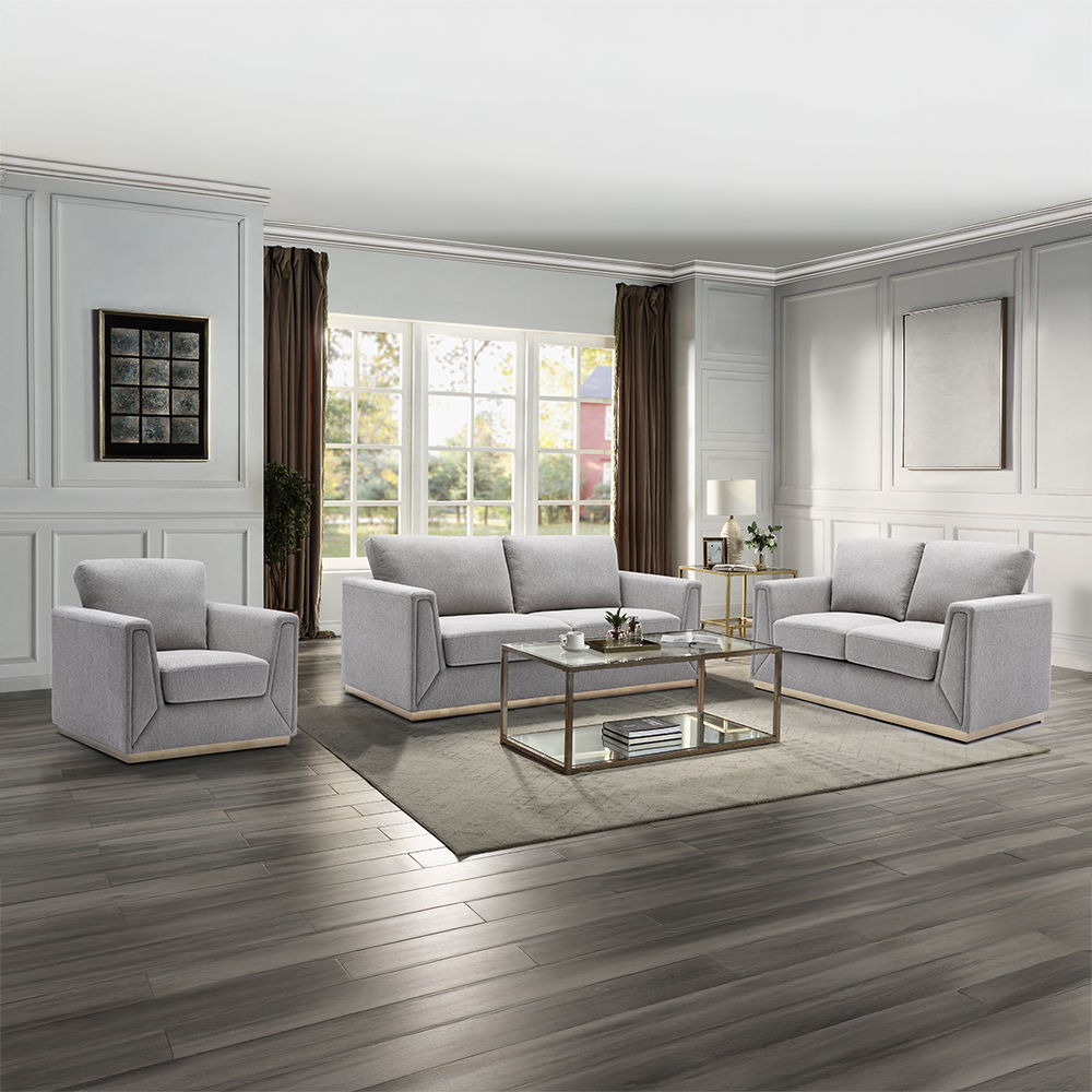 Valin - Sofa - Gray Linen