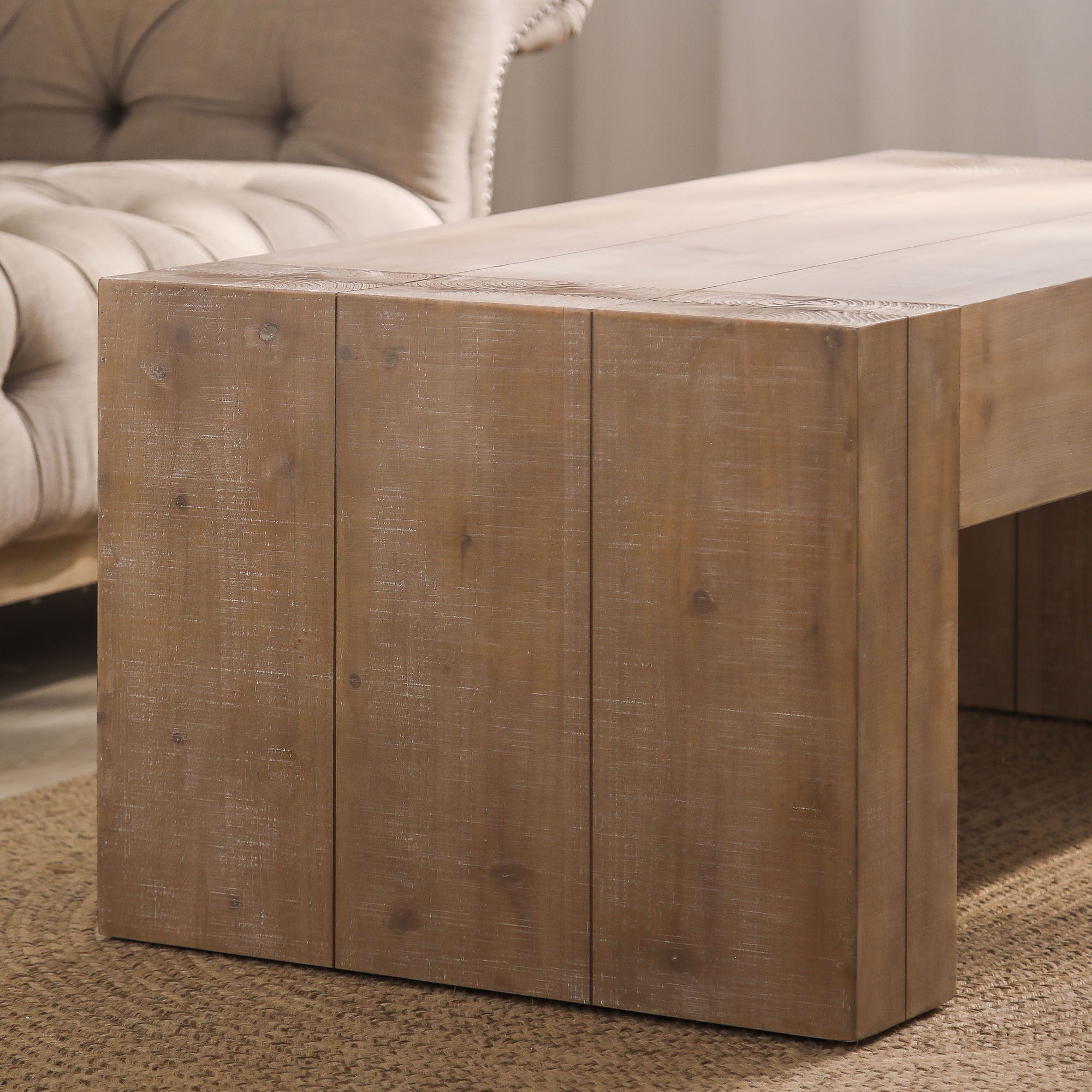 Minimalist Rectangular Center Table For Living Room