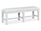 Kingston - Bench - Whisper White And Cerused Nutmeg