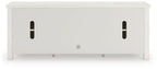 Robbinsdale - Extra Large TV Stand - Antique White