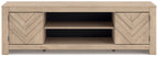 Cayboni - LG TV Stand With Fireplace Option