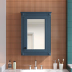 Wall Mounted Bathroom Storage Medicine Cabinet For Over Toilet With Mirror