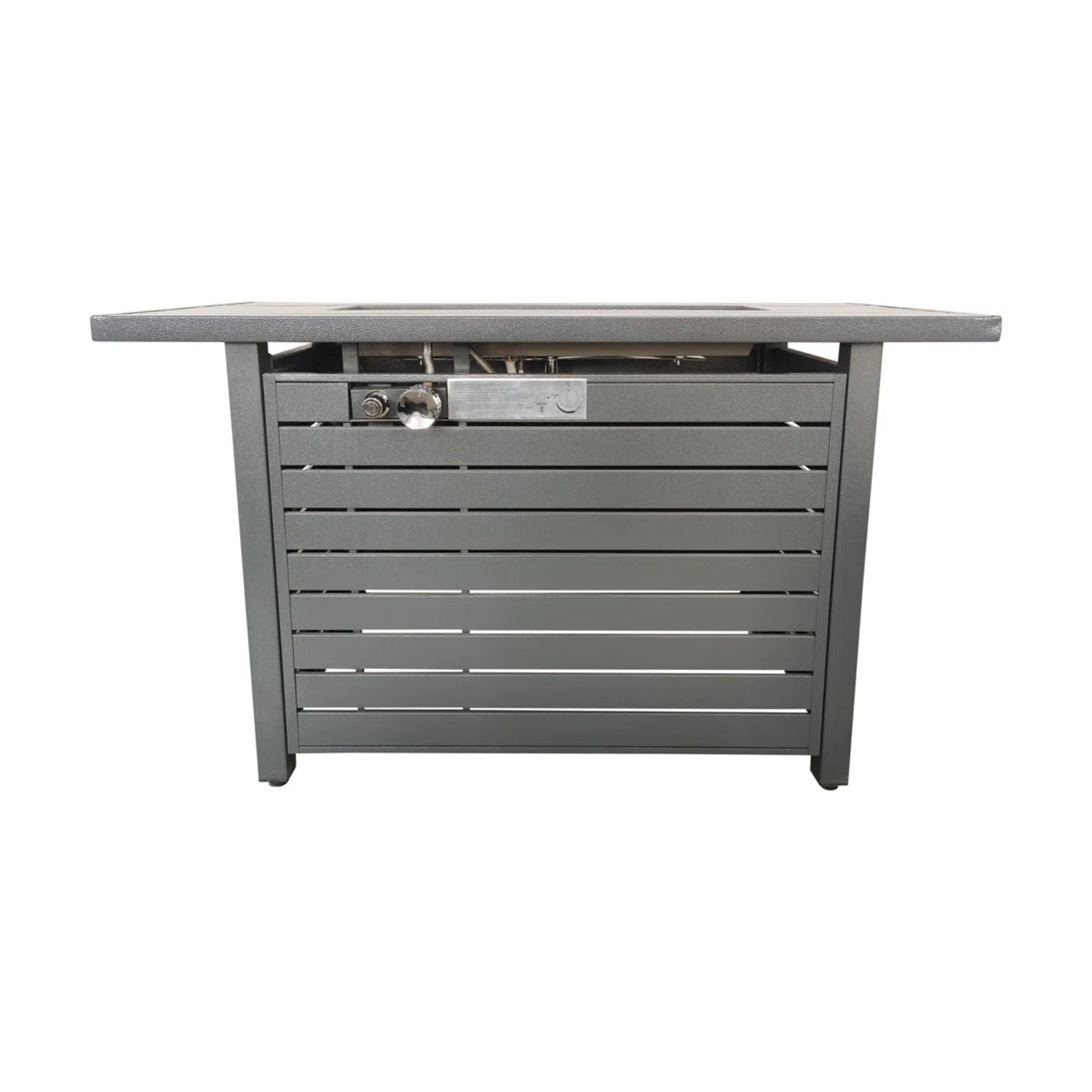 Outdoor Fire Pit Table With Lid Fuel Versatility