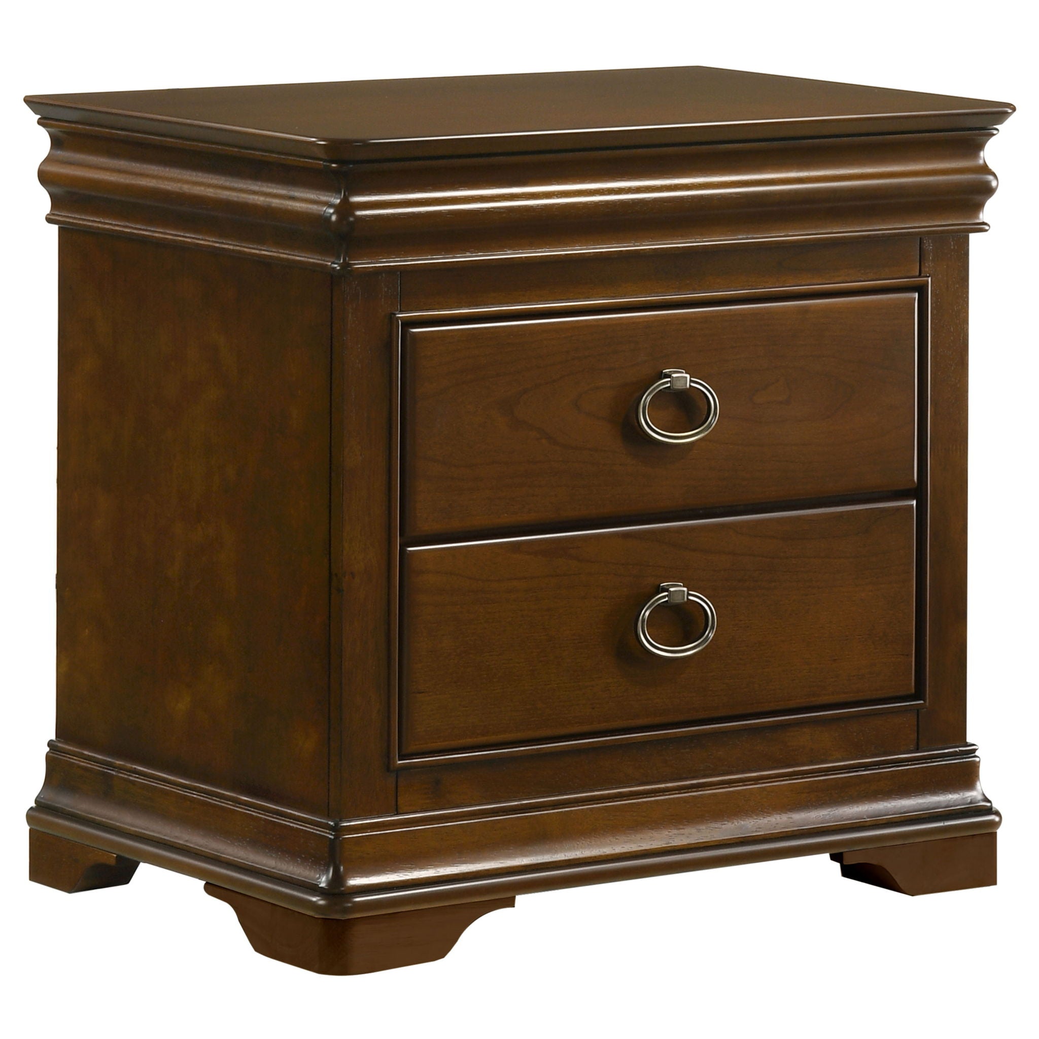 Garland 4-piece Eastern King Bedroom Set Brown Cherry