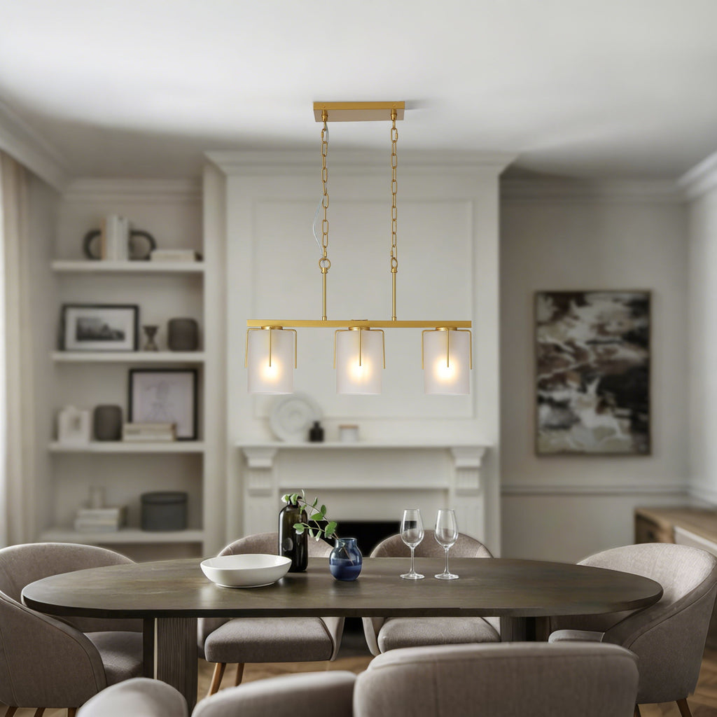 Adjustable Cylindrical Pendant Light