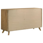 Bennett 6-drawer Bedroom Dresser Cabinet Light Oak