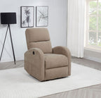 Grant Fabric Upholstered Power Recliner Chair Camel