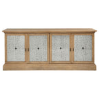 Brockway 4-door Dining Sideboard Buffet Cabinet Barley Brown