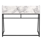 Computer Desk For Home Office Laptop, Storage Shelves, Contemporary & Modern