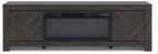Cayboni - LG TV Stand With Fireplace Option