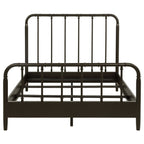 Rocco All Wood Water Pipe Open Frame Full Bed Dark Bronze