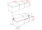 Avalon - Lift Top Rectangular Storage Ottoman - Tanners Brown