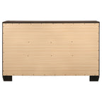 Kauffman 6-drawer Dresser Dark Cocoa