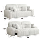 Jaya - Power Motion Sofa With Sleeper & USB Port - Mondo Gray