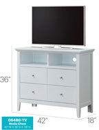 Hammond - Charming Media Chest With Storage