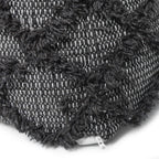 Jumanji - Handcrafted Wool And Cotton Pouf - Brown
