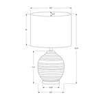 Lighting, Table Lamp, Ceramic, Transitional - Black