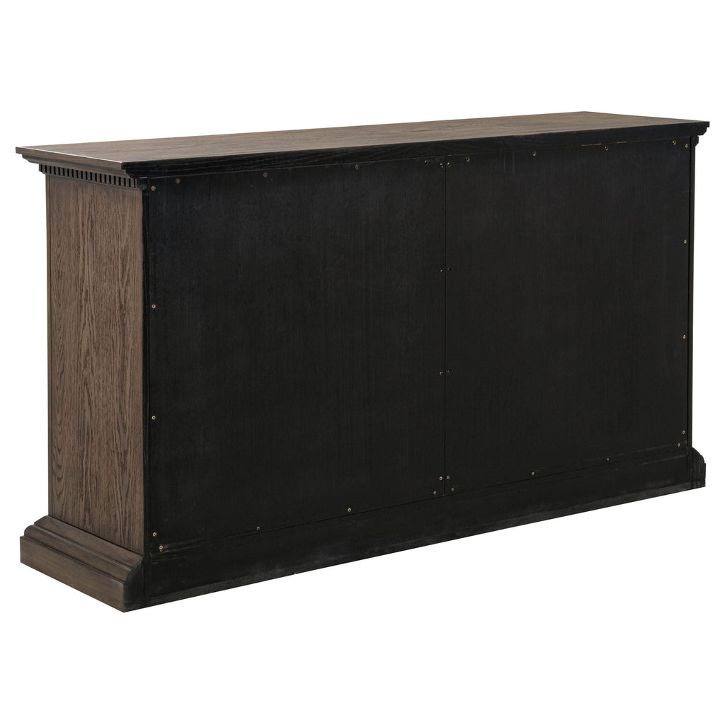 Ridgewell 2-drawer 4-door Dining Server Dark Oak