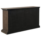Ridgewell 2-drawer 4-door Dining Server Dark Oak
