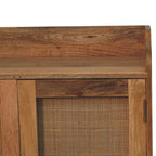 Larissa - T Bar Raised Cabinet - Brown