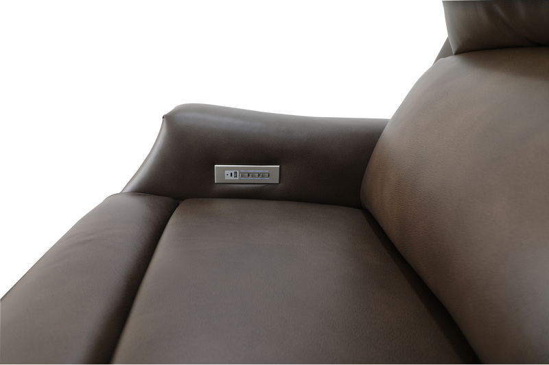 Conrad - Big And Tall Power Recliner With Power Recline, Power Headrest And Lumbar
