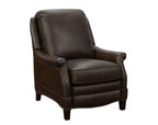 Ashebrooke - Push Thru The Arm Recliner - Walnut