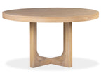 Somerset - Round Dining Table - Butternut and Omari Natural