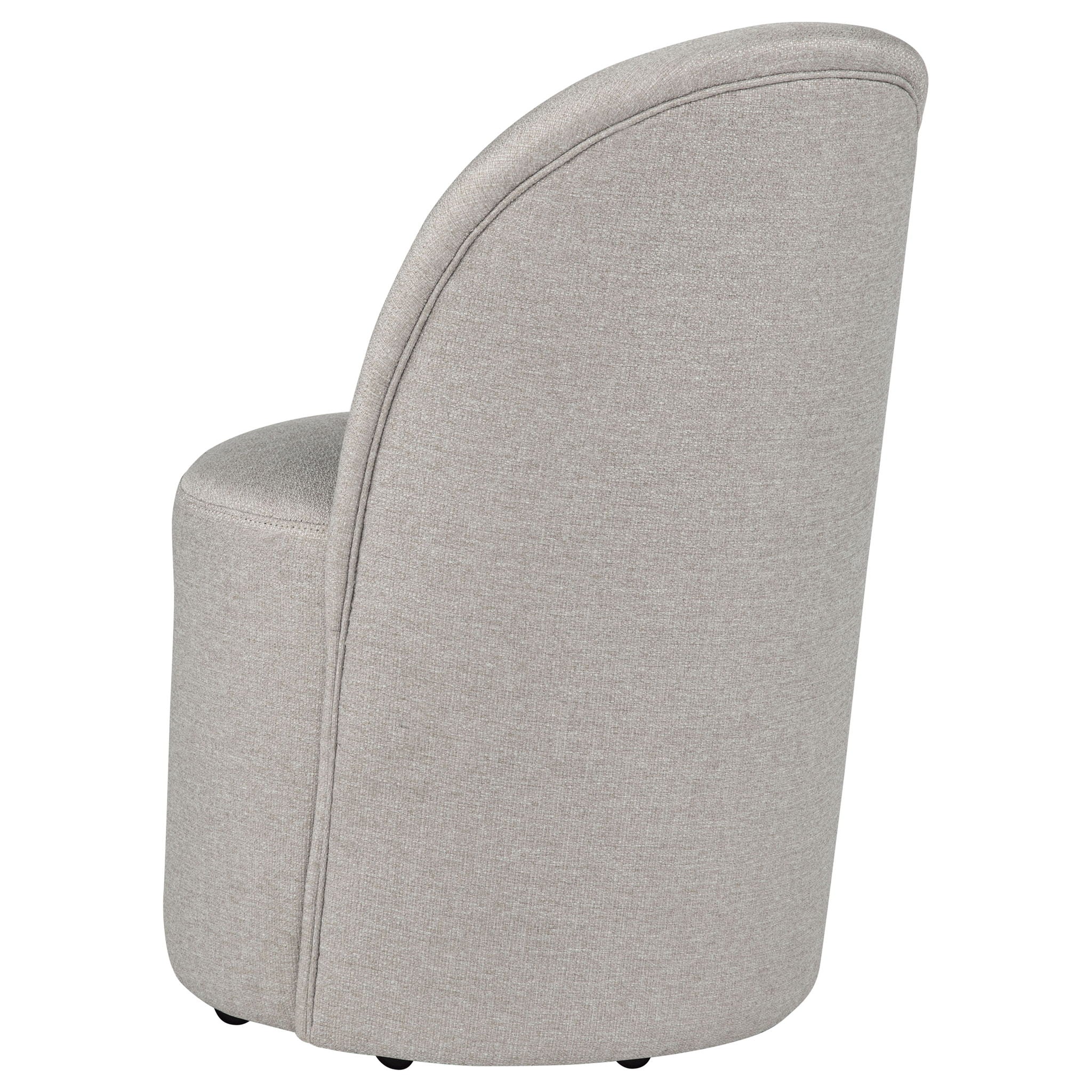 Aubrey Upholstered Barrel Dining Side Chair Beige (Set of 2)