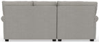 Livingston - Sectional With Comfort Coil Seating, 40" Cocktail Ottoman And Accent Pillows Included