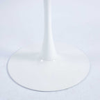 Table Mid-Century Dining Table For 4-6 People With Round Table Top, Pedestal Dining Table, End Table Leisure Coffee Table