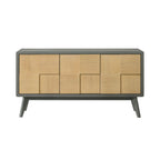Blayde - Server - Light Gray & Natural