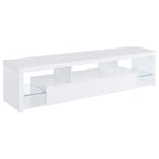 Jude 3-piece 71-inch TV Entertainment Center White High Gloss