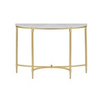 Bordeaux - Console Table - White / Gold