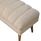 Puffer Bench - Beige