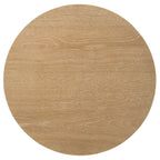Ottowa 3-piece Round Wood Coffee Table Set Light Oak
