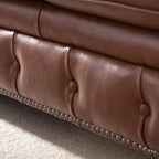 Traditional Tufted Chesterfield Nailhead Sofa