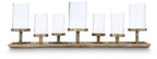 Wallmond - Candle Holder - Antique Brass Finish