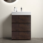 Alice - Bathroom Vanity With Large Storage, Freestanding
