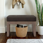 Milltown - Upholstered Ottoman Bench
