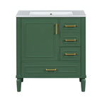 Traditional Bathroom Vanity Set With Soft Close Doors