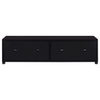 Sachin 4-door Engineered Wood 79-inch TV Stand Black