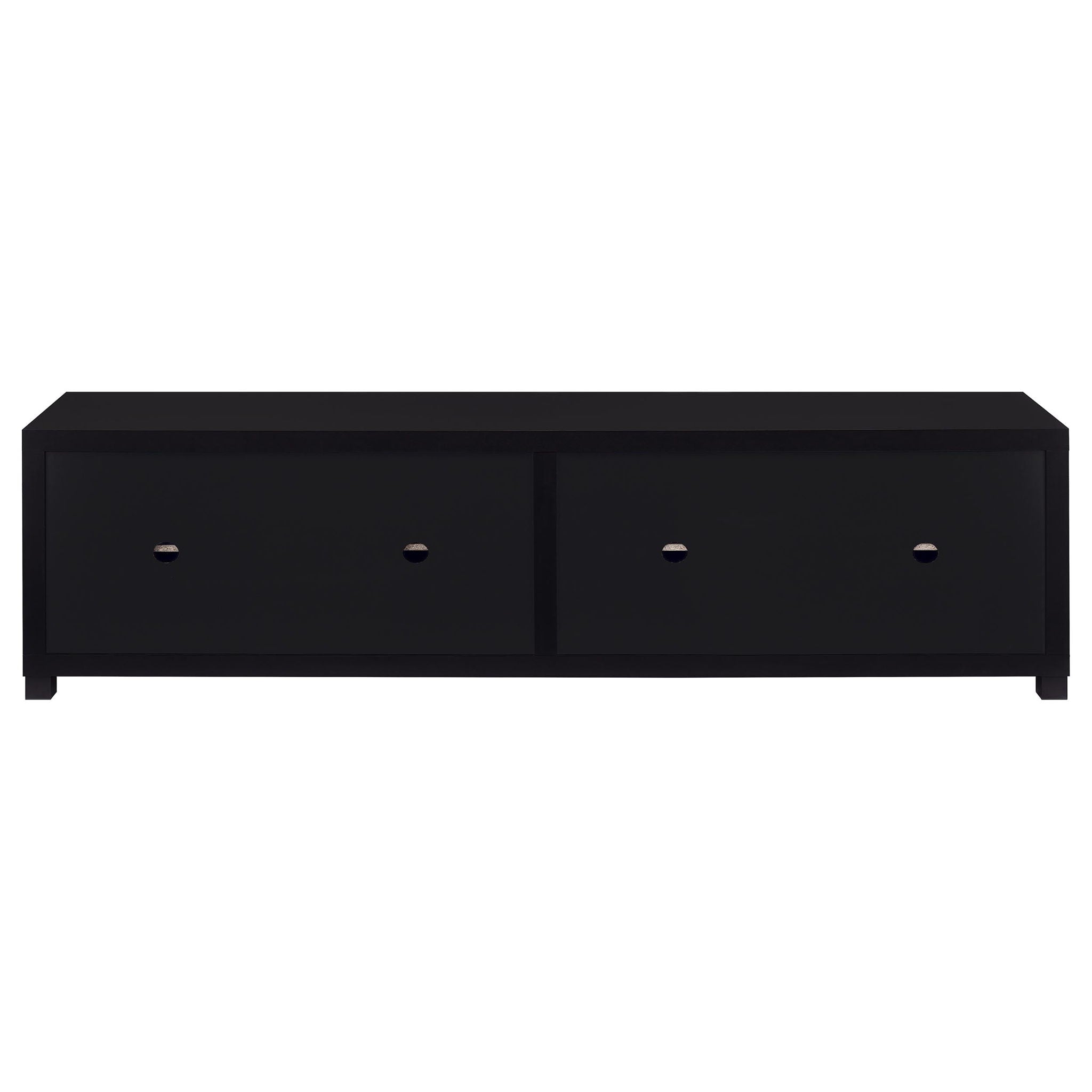 Sachin 4-door Engineered Wood 79-inch TV Stand Black