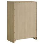 Hendricks 5-drawer Bedroom Chest of Drawers Light Oak