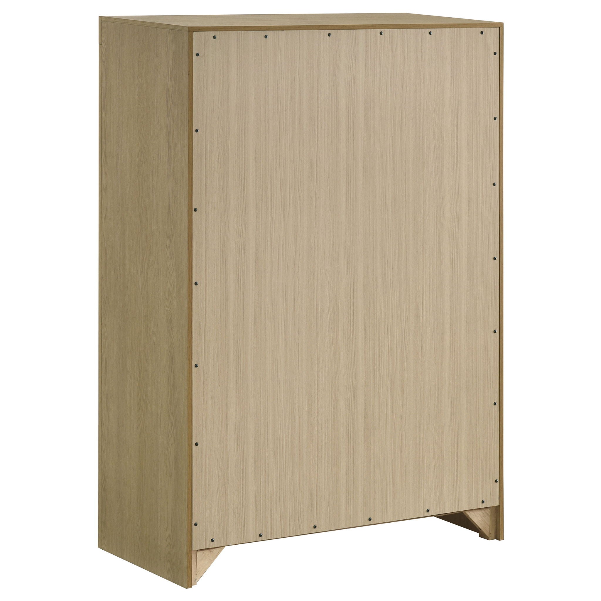 Hendricks 5-drawer Bedroom Chest of Drawers Light Oak
