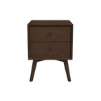 Caroline - Mid-Century Modern Style Night Stand 2 Drawer