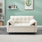 Sofa Bed With Pockets, 3 In 1 Convertible For Living Room