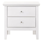 English Dovetailed Drawers Nightstand