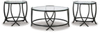 Tarrin - Occasional Table Set (Set of 3) - Black
