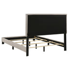 Boyd Upholstered Full Panel Bed Ivory