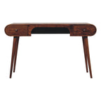 London - Arch Writing Desk - Dark Brown
